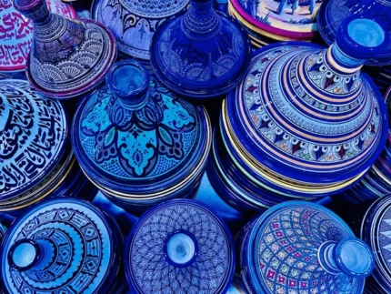 Blue Pottery